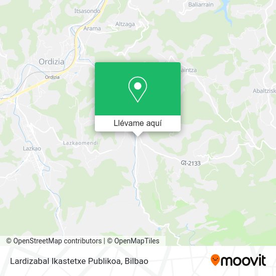 Mapa Lardizabal Ikastetxe Publikoa
