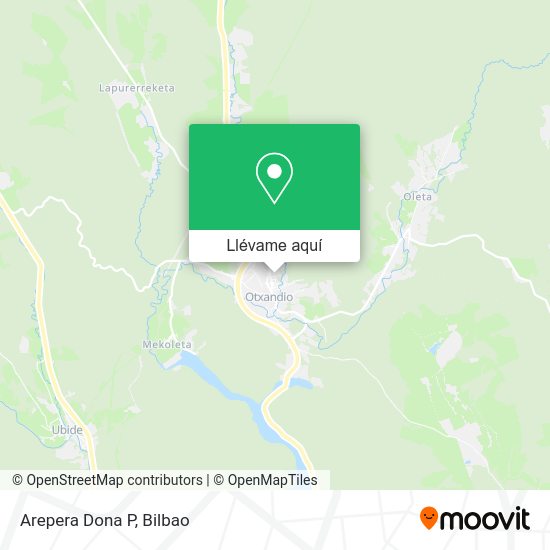 Mapa Arepera Dona P