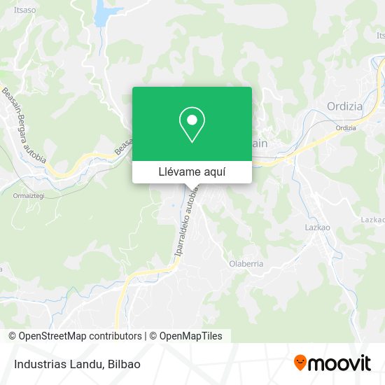 Mapa Industrias Landu
