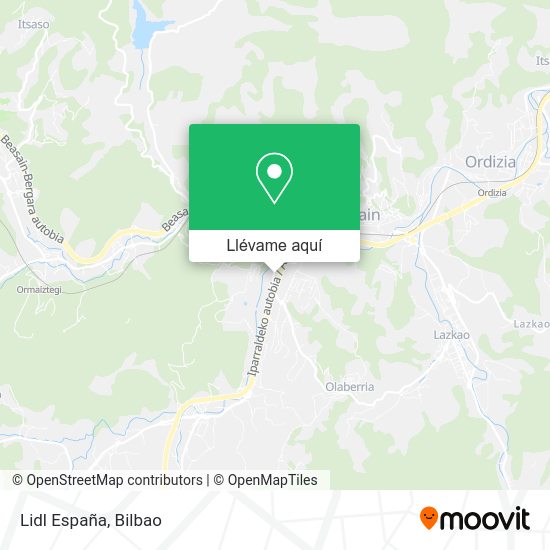 Mapa Lidl España