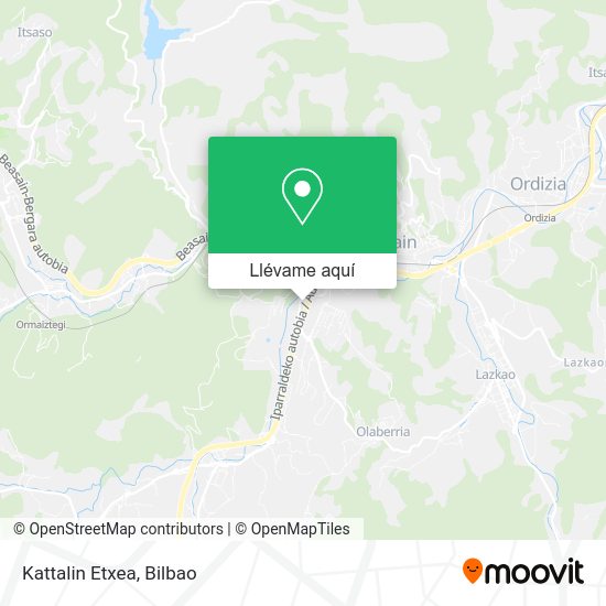 Mapa Kattalin Etxea