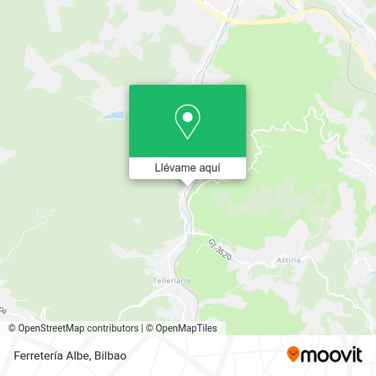 Mapa Ferretería Albe