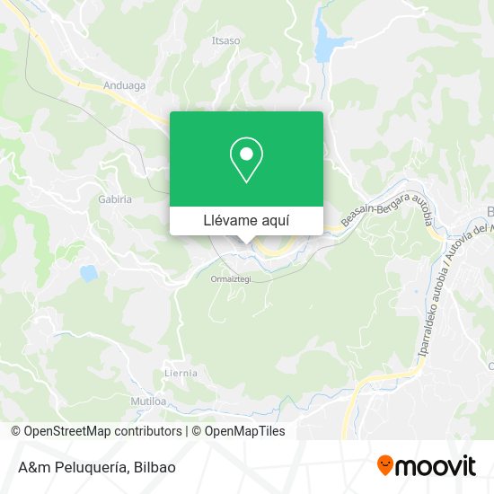 Mapa A&m Peluquería
