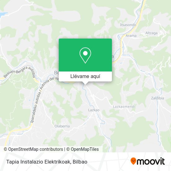 Mapa Tapia Instalazio Elektrikoak