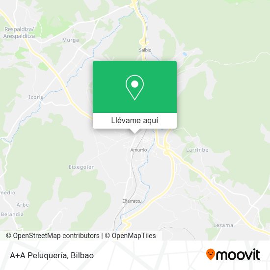 Mapa A+A Peluquería