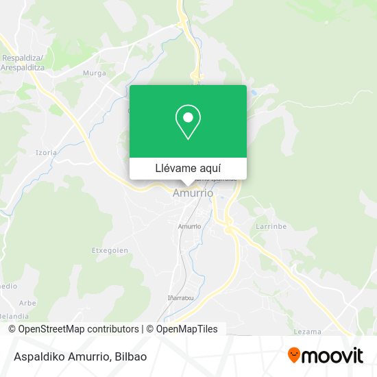 Mapa Aspaldiko Amurrio