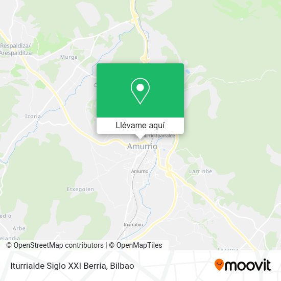 Mapa Iturrialde Siglo XXI Berria