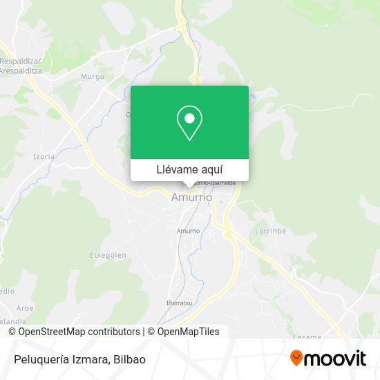 Mapa Peluquería Izmara