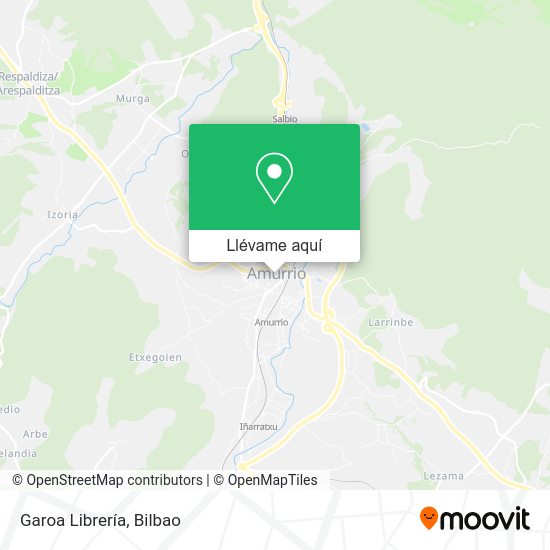 Mapa Garoa Librería