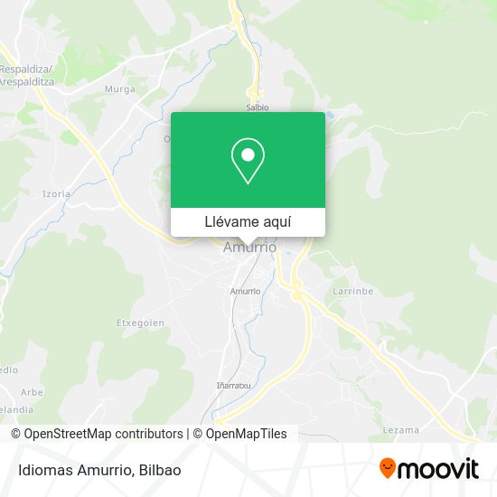Mapa Idiomas Amurrio