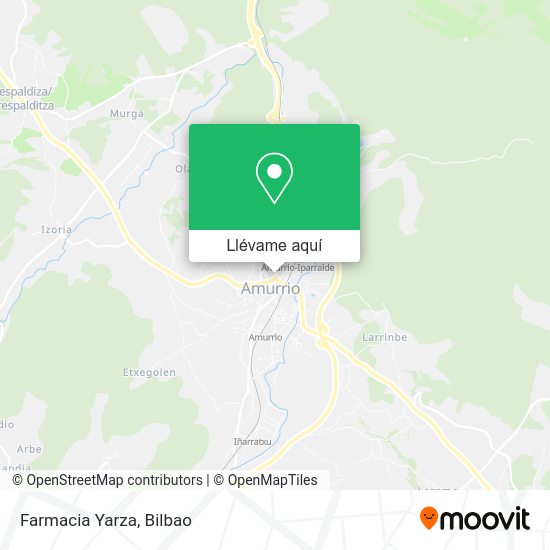 Mapa Farmacia Yarza