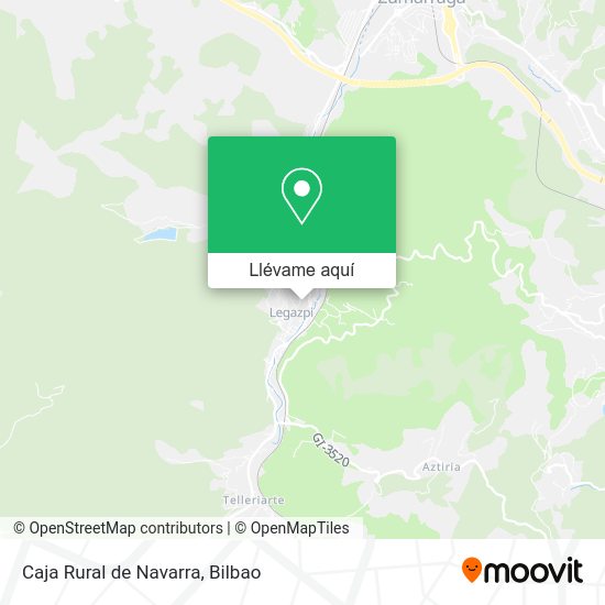 Mapa Caja Rural de Navarra