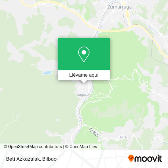 Mapa Beti Azkazalak