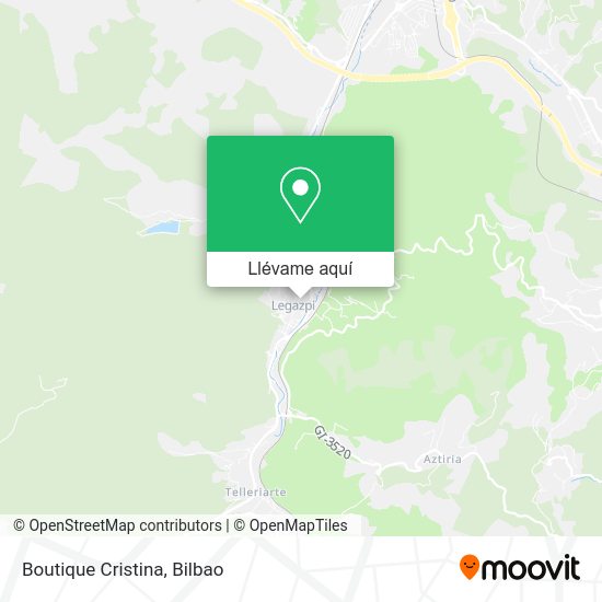 Mapa Boutique Cristina