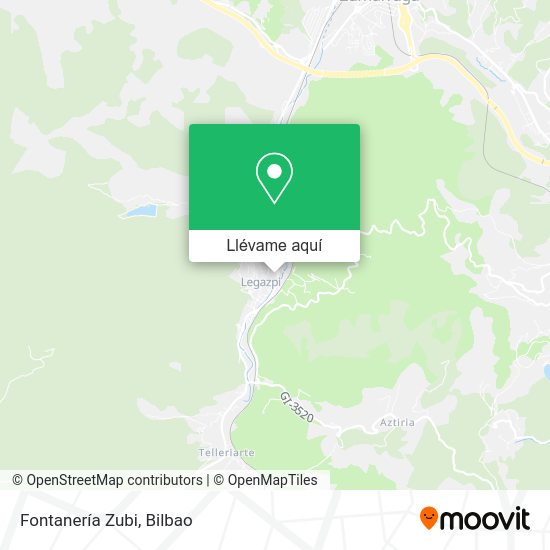 Mapa Fontanería Zubi