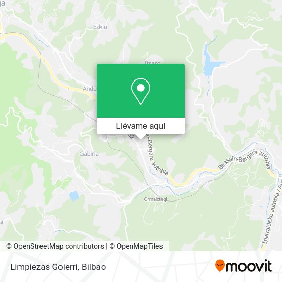 Mapa Limpiezas Goierri