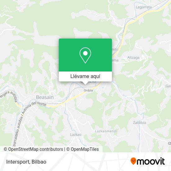 Mapa Intersport