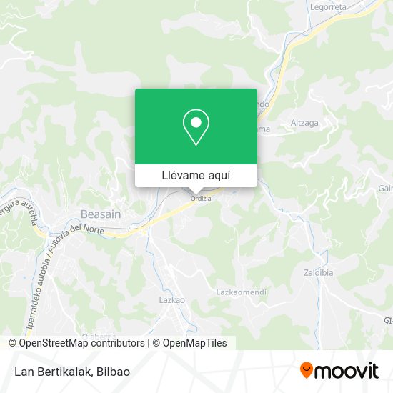 Mapa Lan Bertikalak