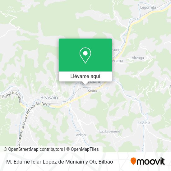 Mapa M. Edurne Iciar López de Muniain y Otr