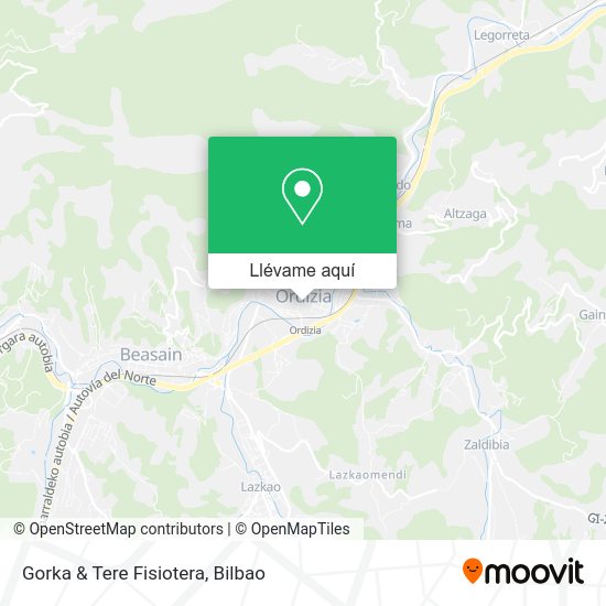 Mapa Gorka & Tere Fisiotera