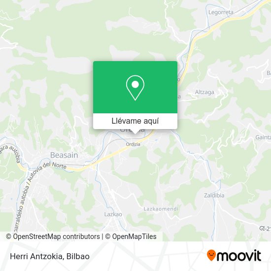 Mapa Herri Antzokia