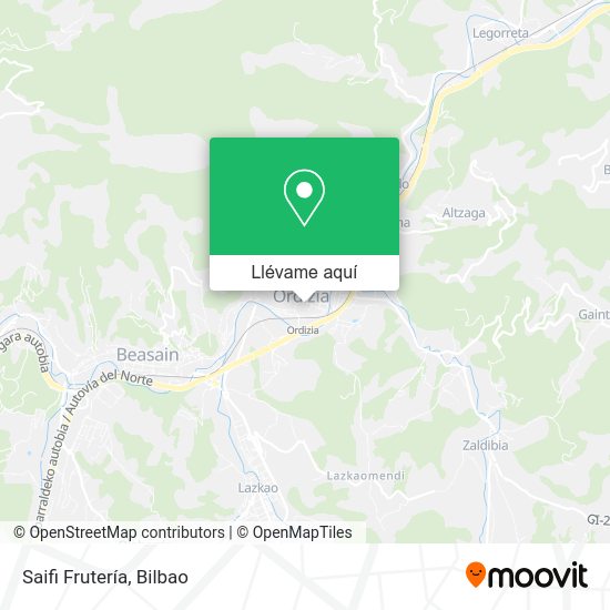 Mapa Saifi Frutería