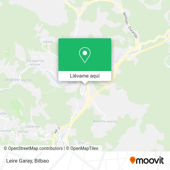 Mapa Leire Garay