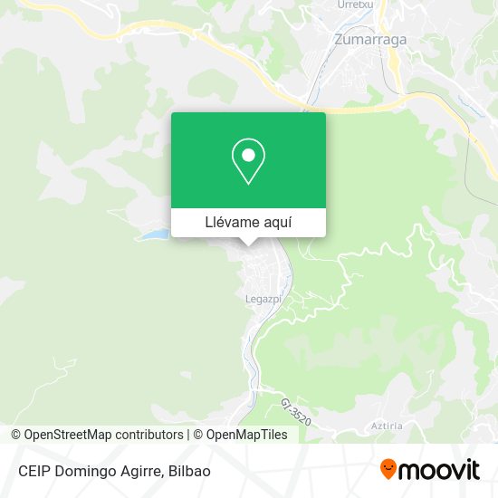 Mapa CEIP Domingo Agirre