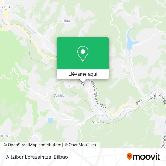 Mapa Altzibar Lorazaintza