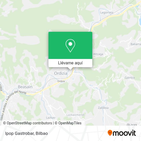Mapa Ipop Gastrobar
