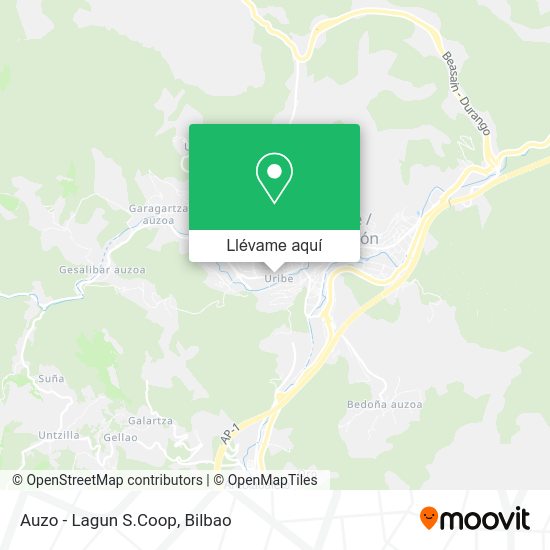 Mapa Auzo - Lagun S.Coop