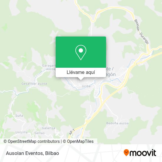 Mapa Ausolan Eventos