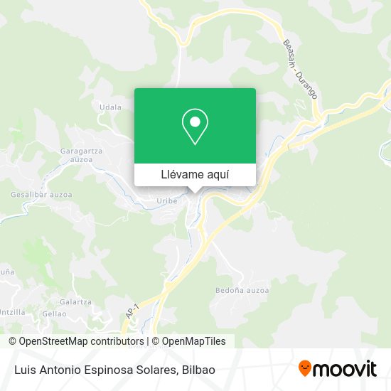 Mapa Luis Antonio Espinosa Solares