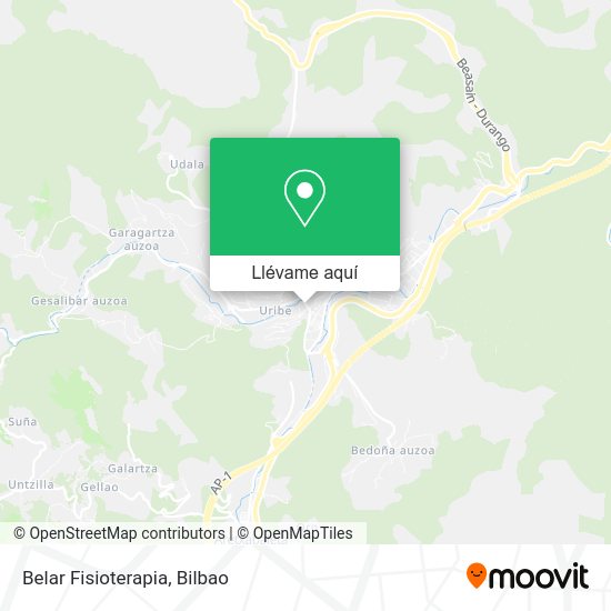 Mapa Belar Fisioterapia
