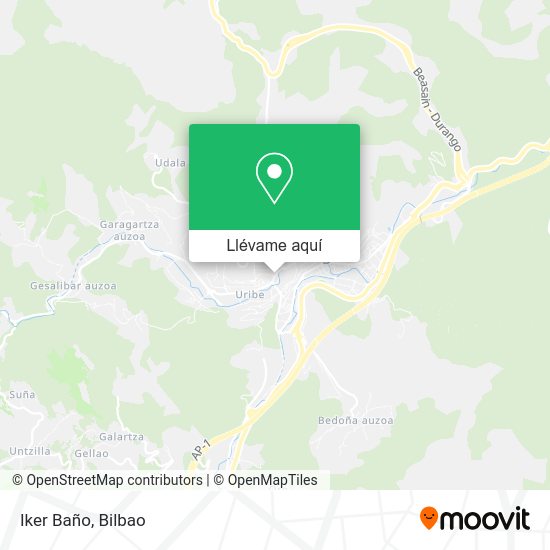 Mapa Iker Baño