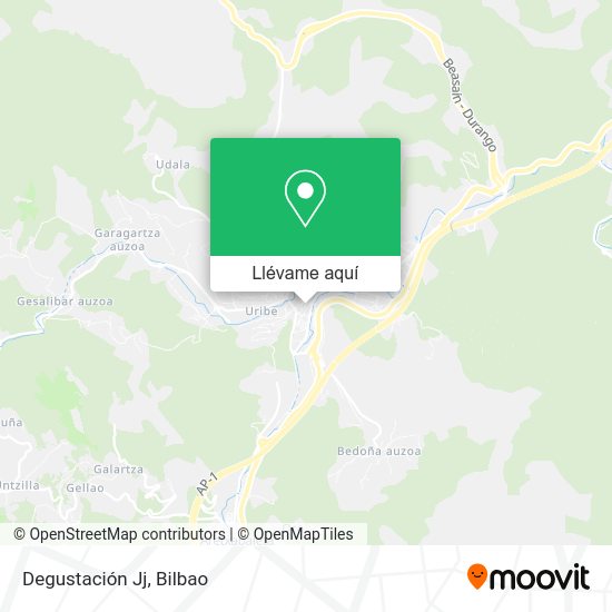 Mapa Degustación Jj