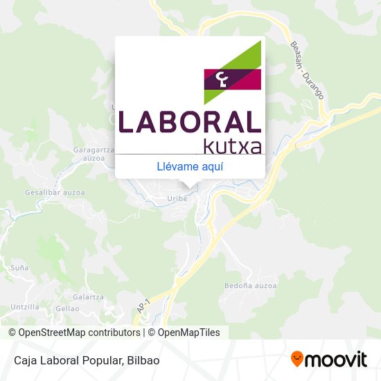 Mapa Caja Laboral Popular