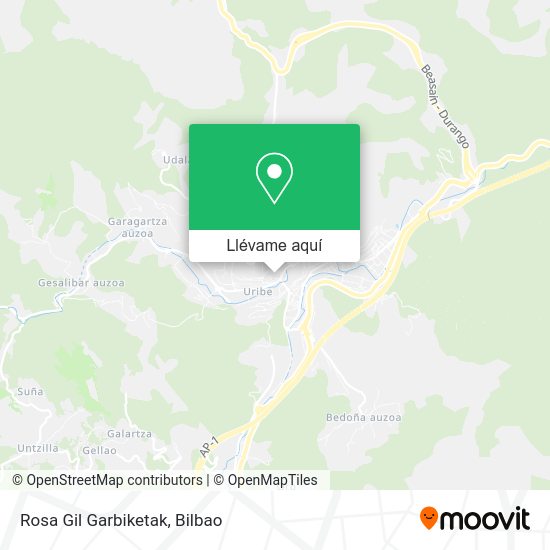 Mapa Rosa Gil Garbiketak