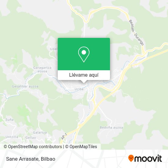 Mapa Sane Arrasate