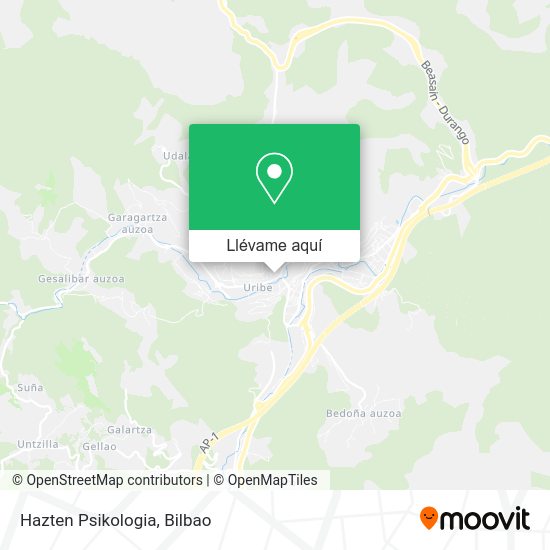 Mapa Hazten Psikologia