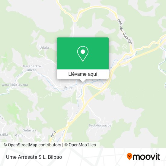 Mapa Ume Arrasate S L