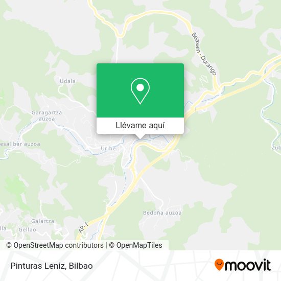 Mapa Pinturas Leniz