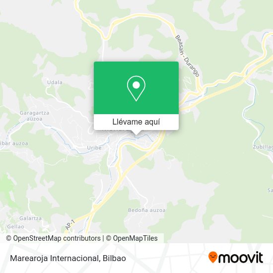 Mapa Marearoja Internacional