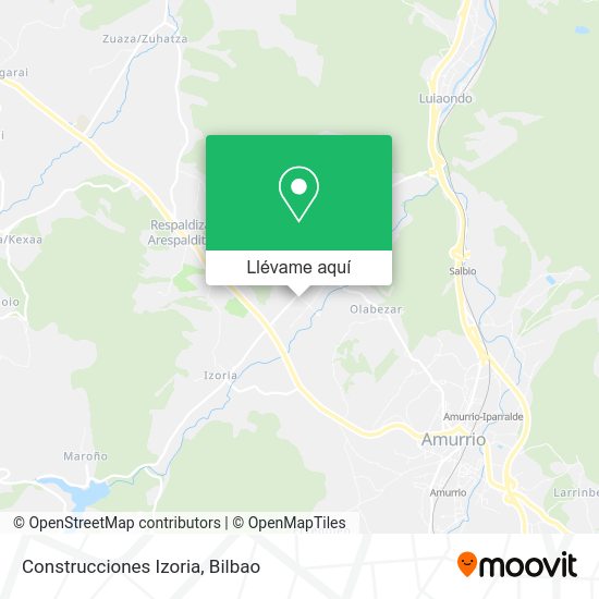 Mapa Construcciones Izoria