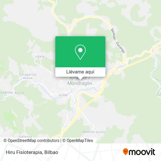 Mapa Hiru Fisioterapia