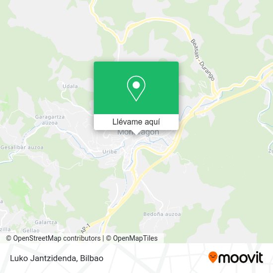 Mapa Luko Jantzidenda