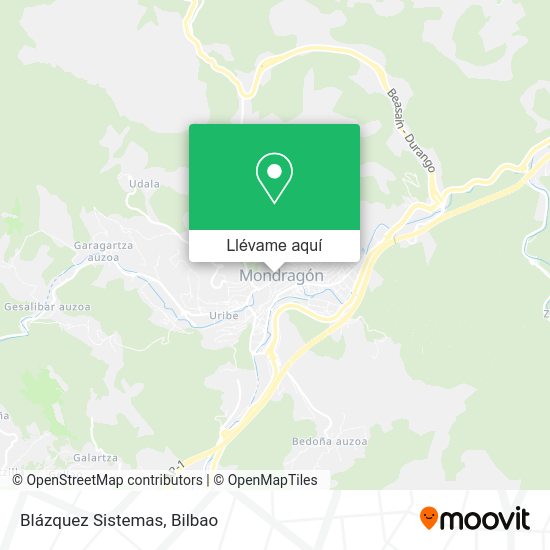 Mapa Blázquez Sistemas