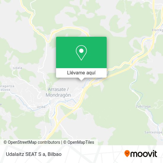 Mapa Udalaitz SEAT S a
