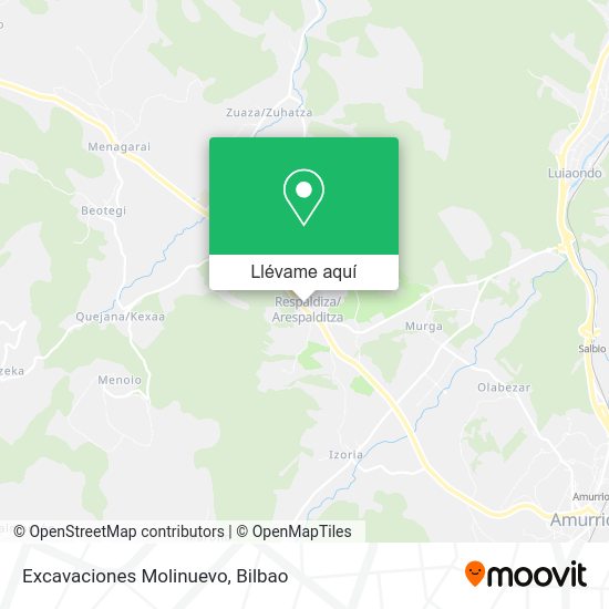 Mapa Excavaciones Molinuevo