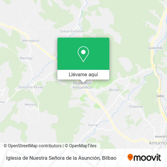 Mapa Iglesia de Nuestra Señora de la Asunción